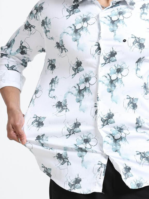 Men Premium Printed Casual Shirt