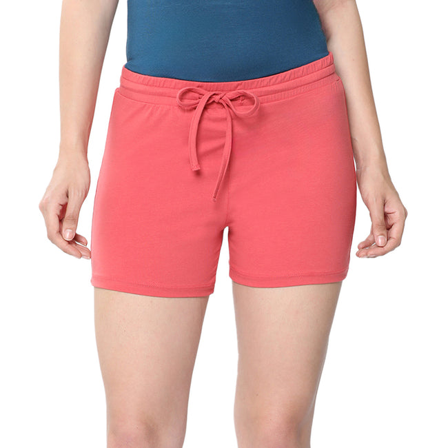 Women Coral Hot Shorts