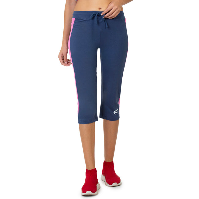 Women 3/4th Contrast Capri
