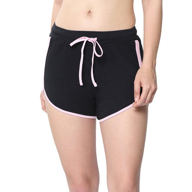 Women Relaxed Fit Dolphin Shorts
