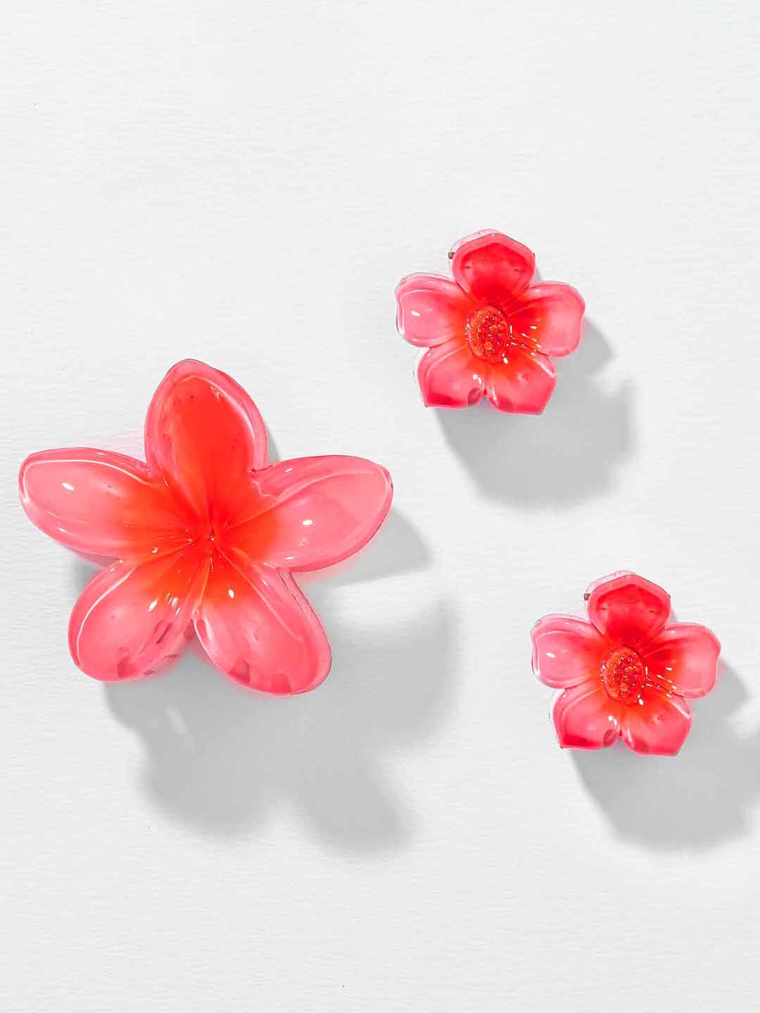 Multi Hair Claw Clips With Free Pouch Set Of 3