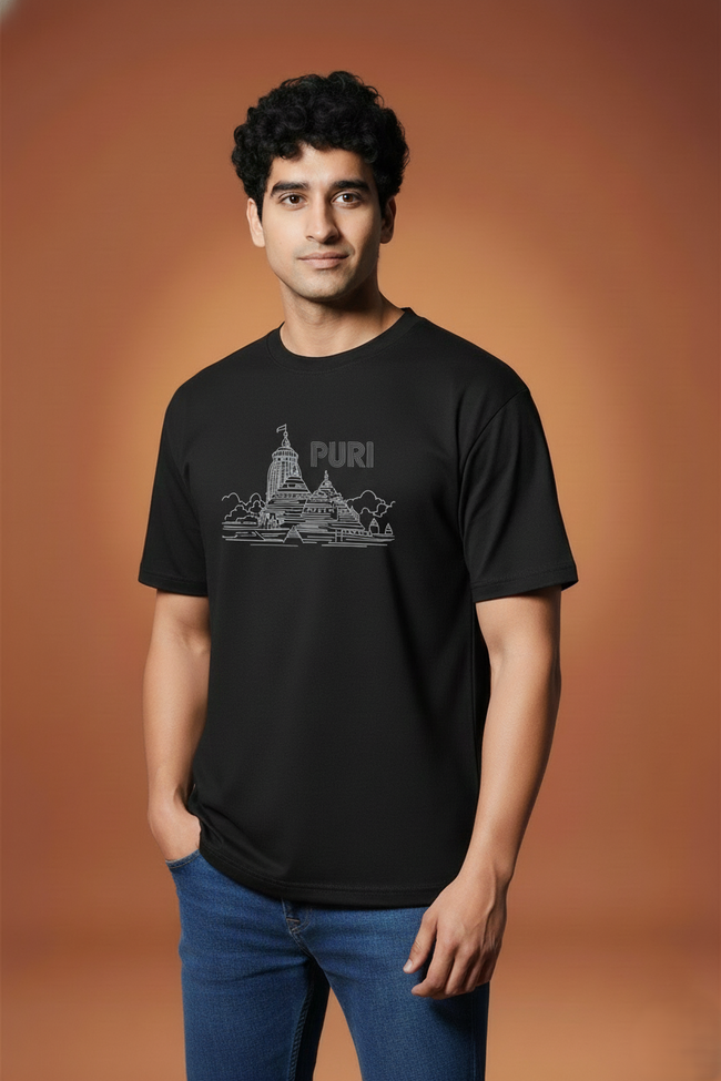 Men Printed Regular Cotton T-Shirt