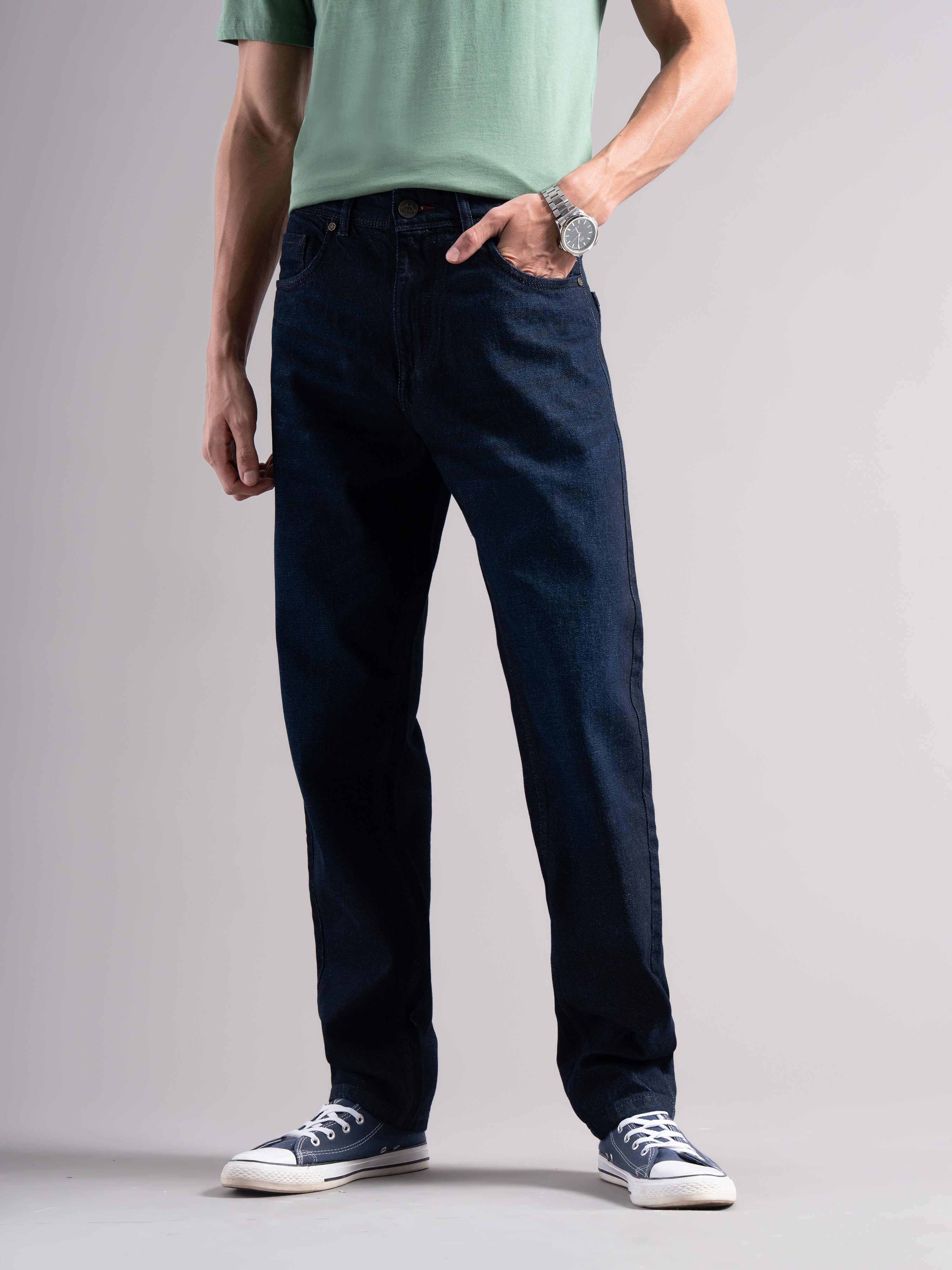 Men Blue Regular Fit Jeans