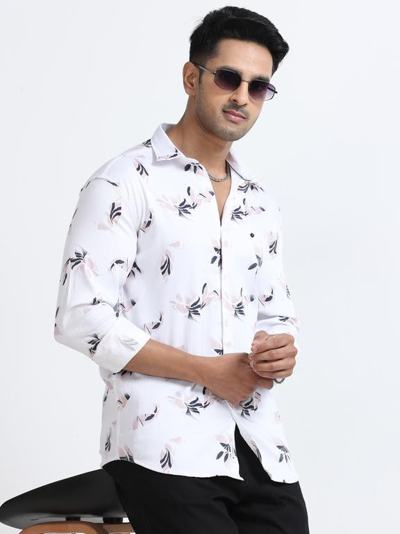 Men Premium Printed Casual Shirt