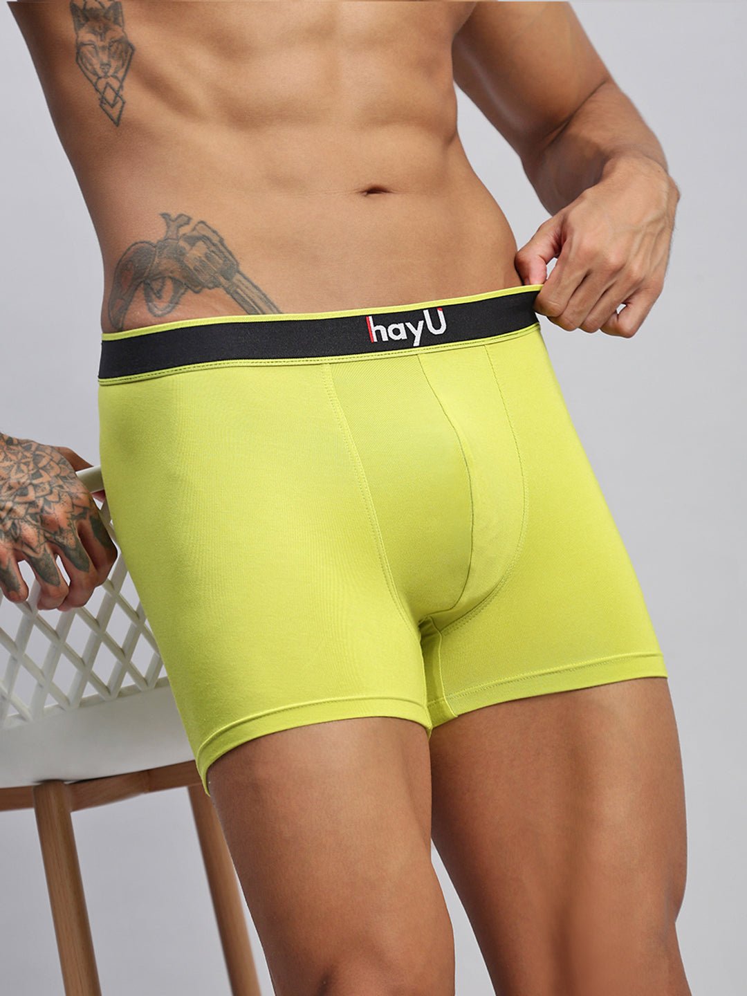 Men Sunbud Modal Solid Trunks