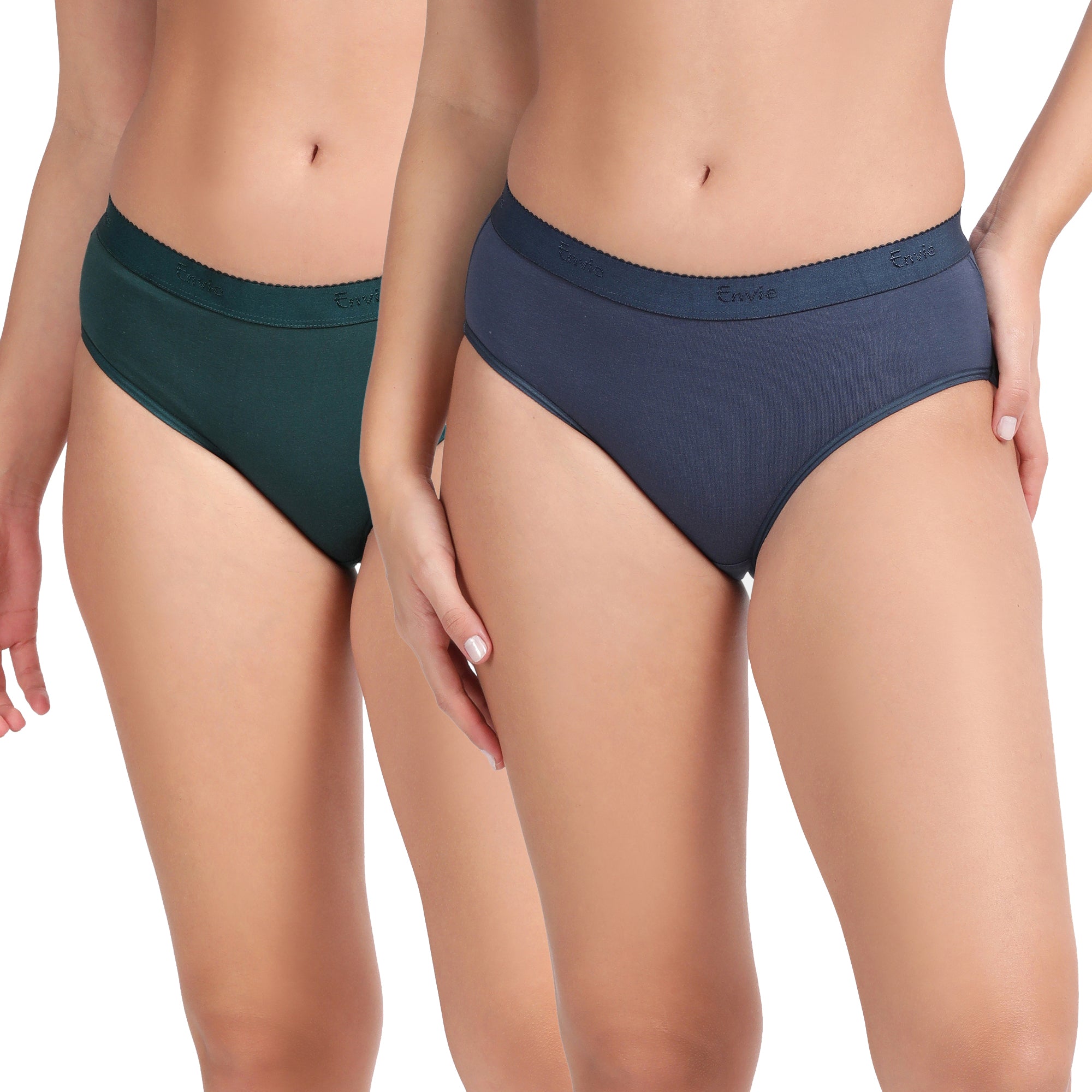 Medium Rise 3/4th Coverage Hipster Pack Of 2