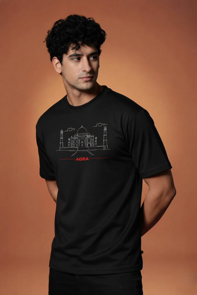 Men Printed Regular Cotton T-Shirt