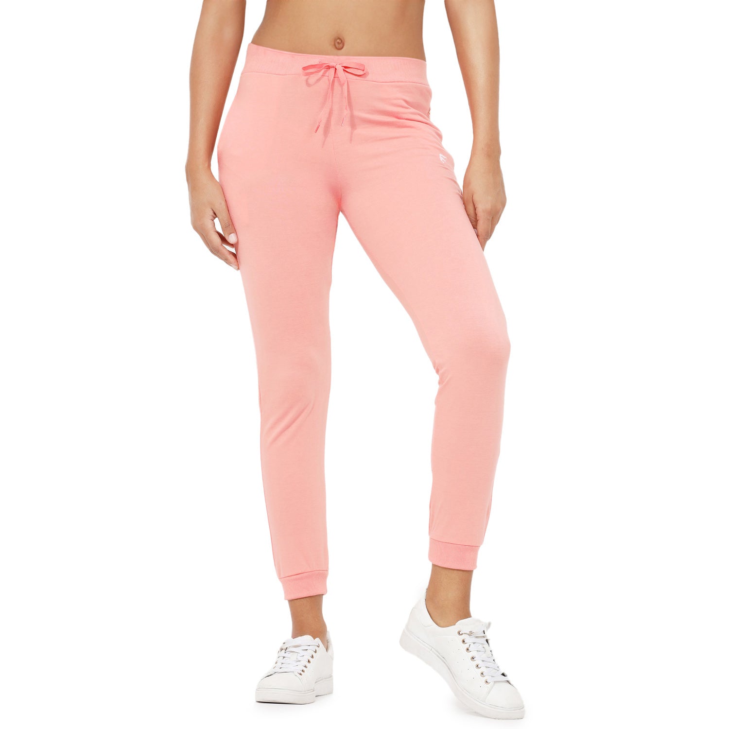 Women Peach Ankle Length Jogger Pant