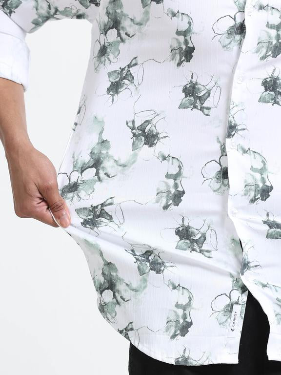 Men Premium Printed Casual Shirt