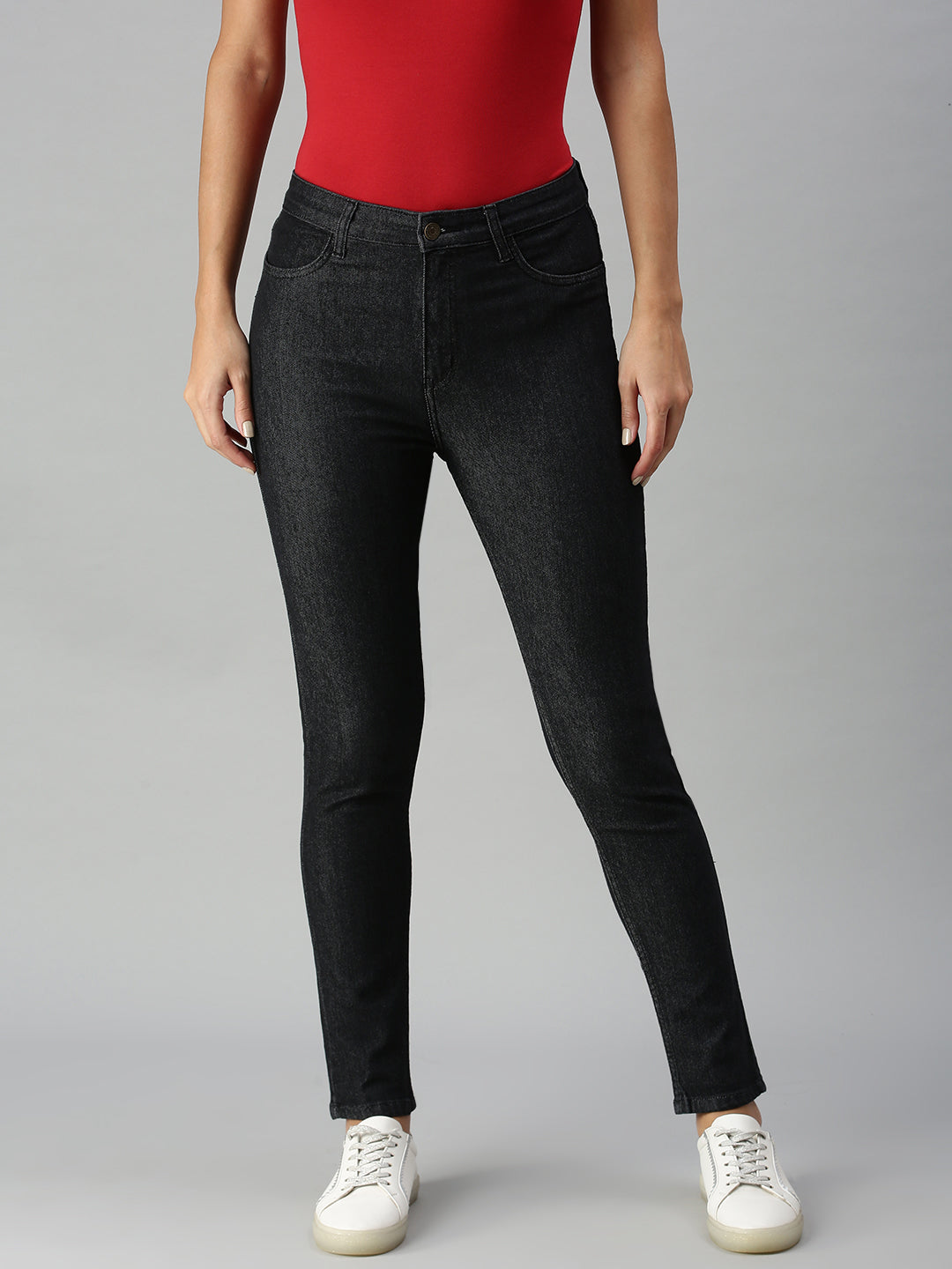Women Black Casual Jegging