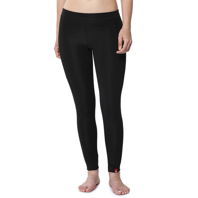 Women Black Ankle Length Yoga Pant
