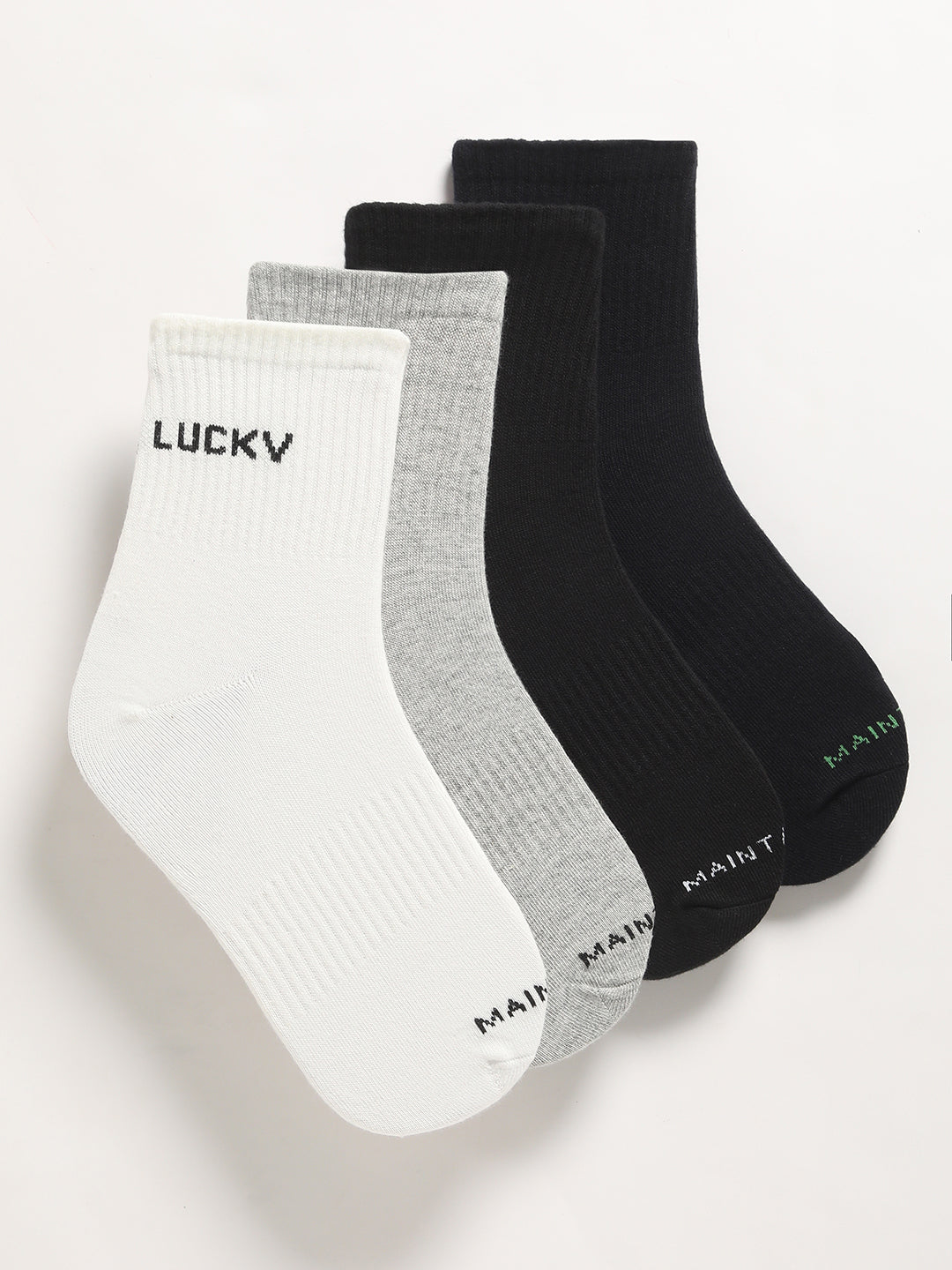 Men Pack of 4 Above Ankle Length Socks