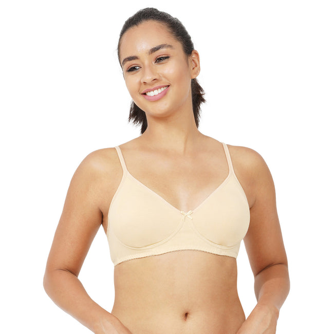 Non-Padded Non-Wired 3/4th Coverage T-Shirt Bra