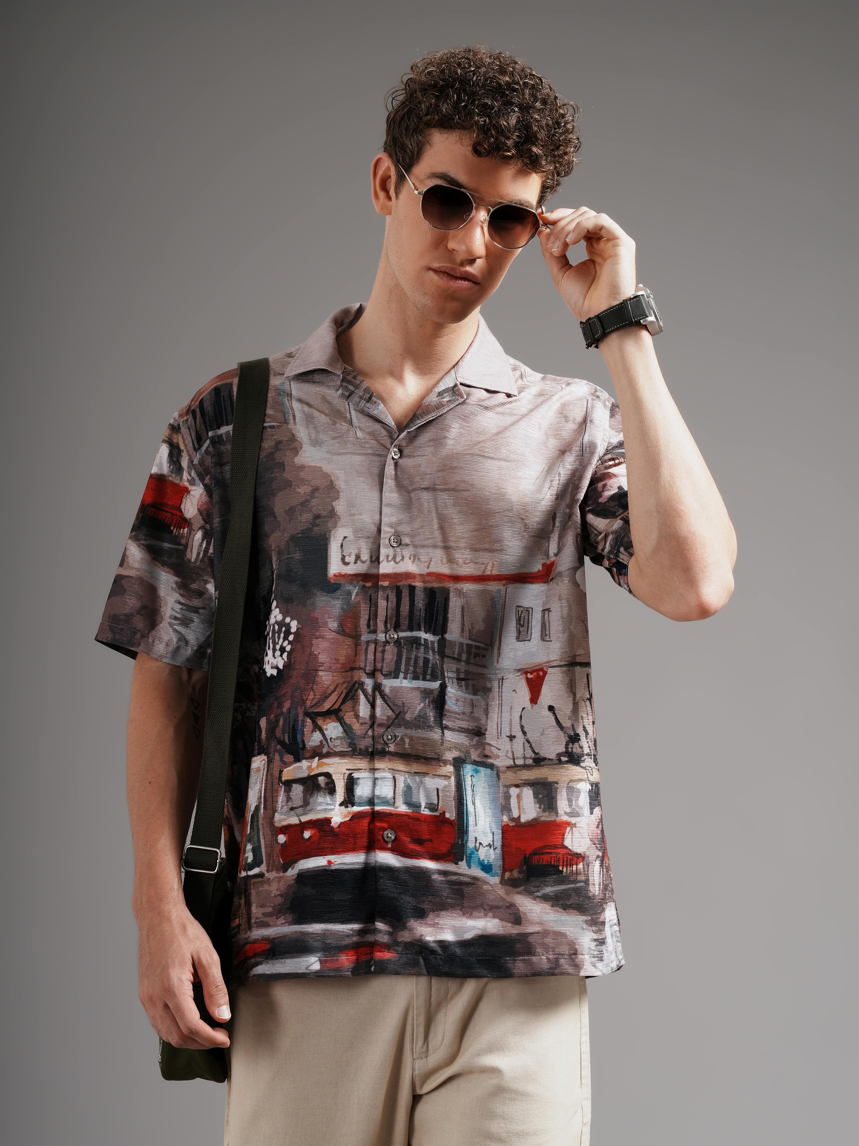Men Multi Casual Printed Shirt