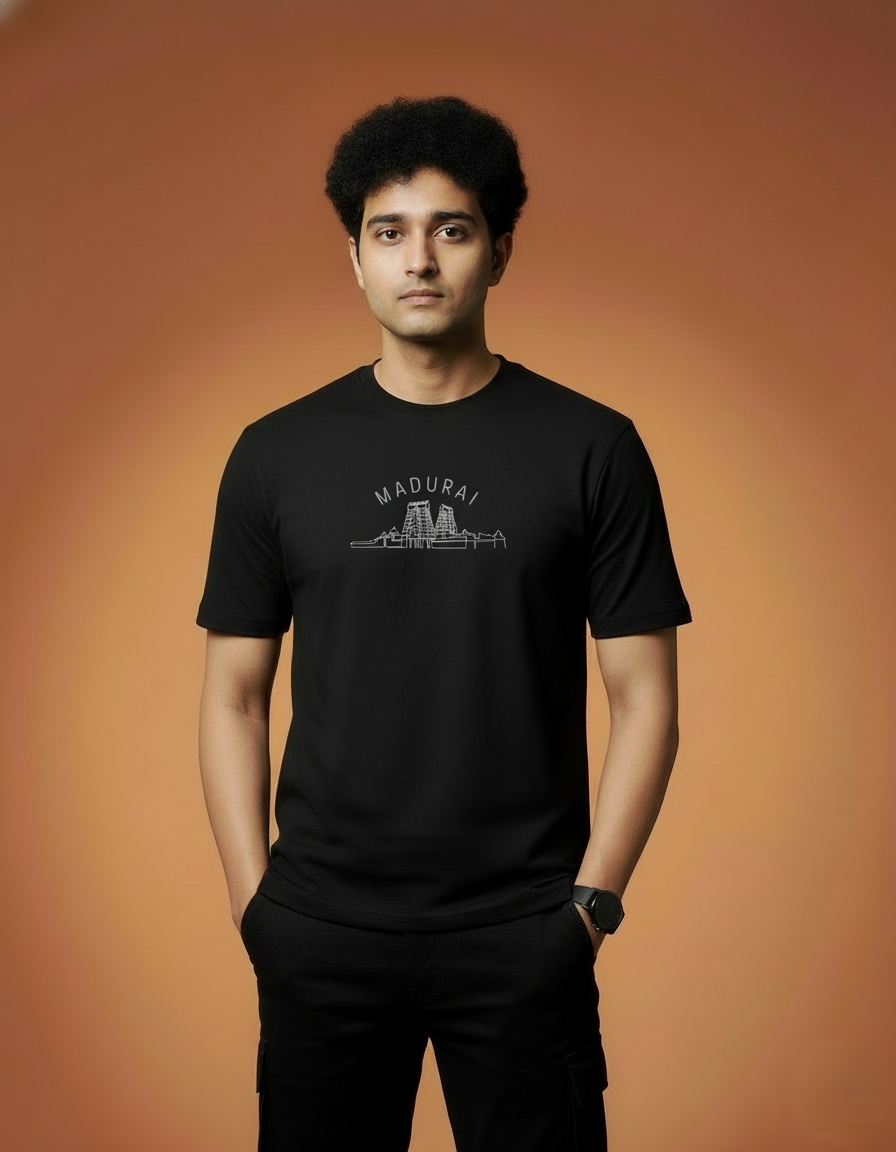 Men Printed Regular Cotton T-Shirt