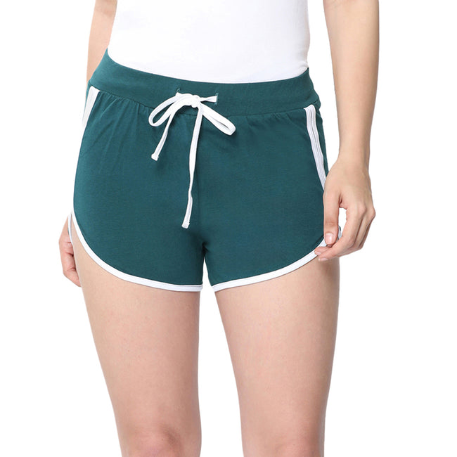 Women Relaxed Fit Dolphin Shorts