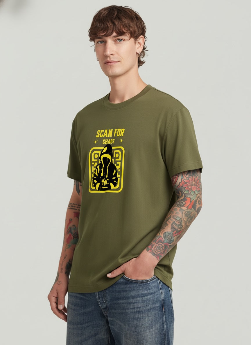 Men Oversized Cotton T-Shirt