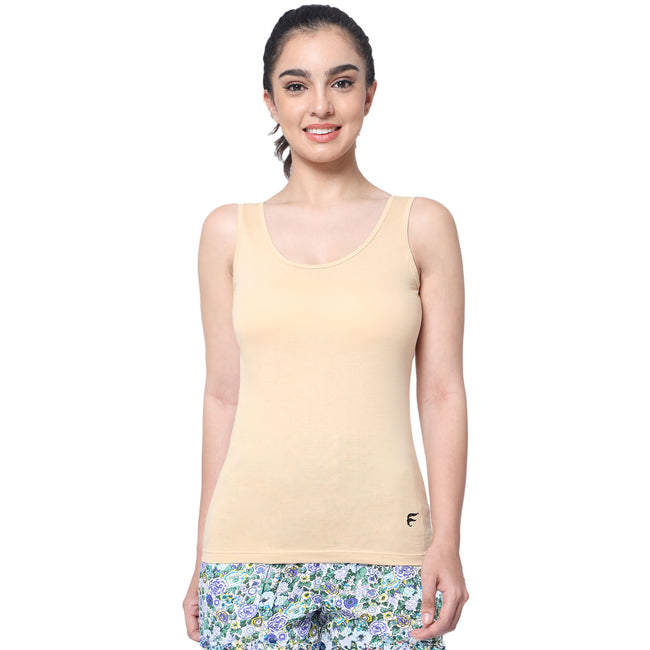 Regular Fit U-Neck Short Length Tank Top