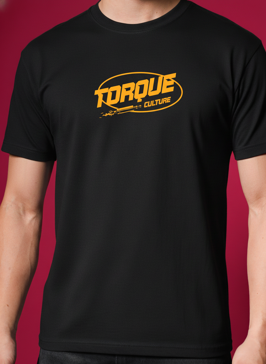 Men Round Neck Cotton T-Shirt