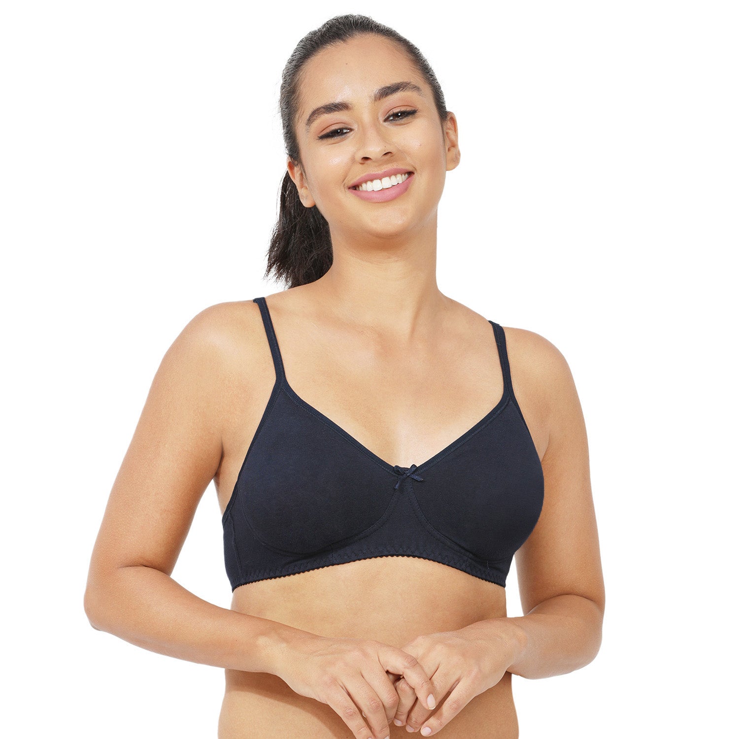 Non-Padded Non-Wired 3/4th Coverage T-Shirt Bra