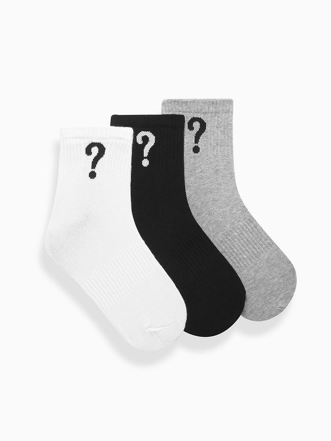 Men Pack of 3 Above Ankle Length Socks