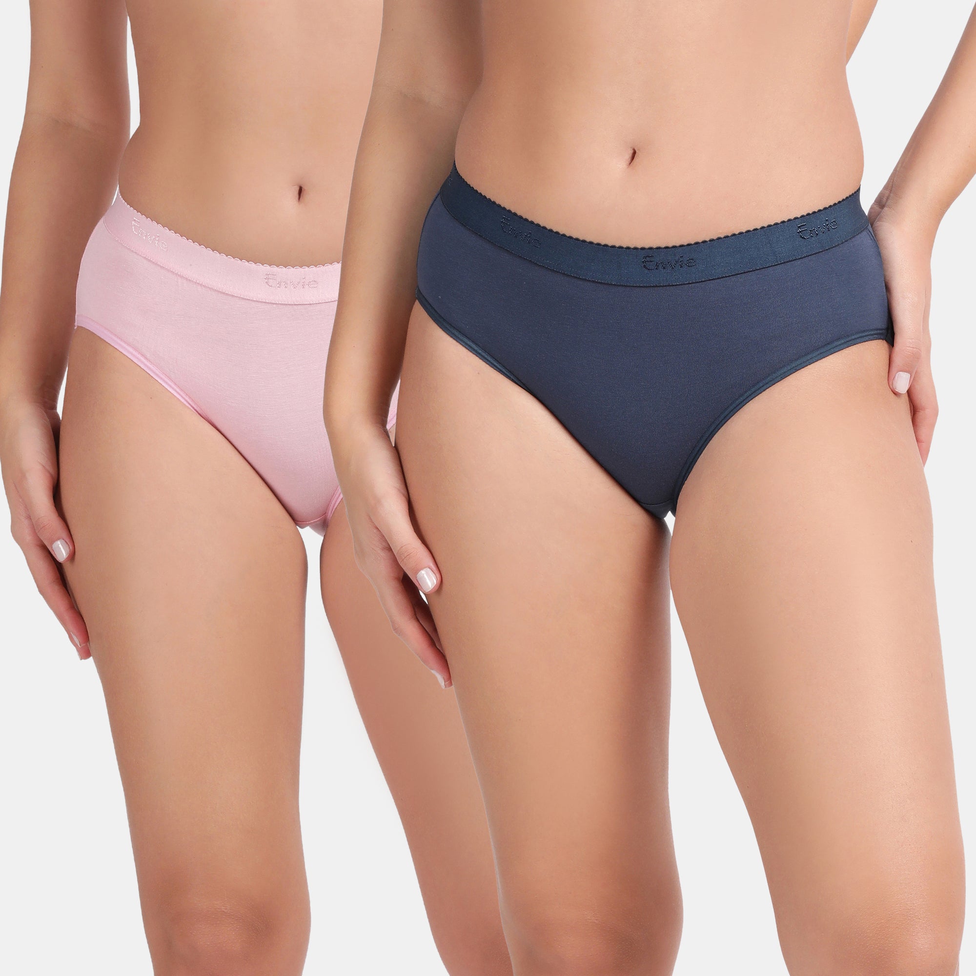 Medium Rise 3/4th Coverage Hipster Pack Of 2
