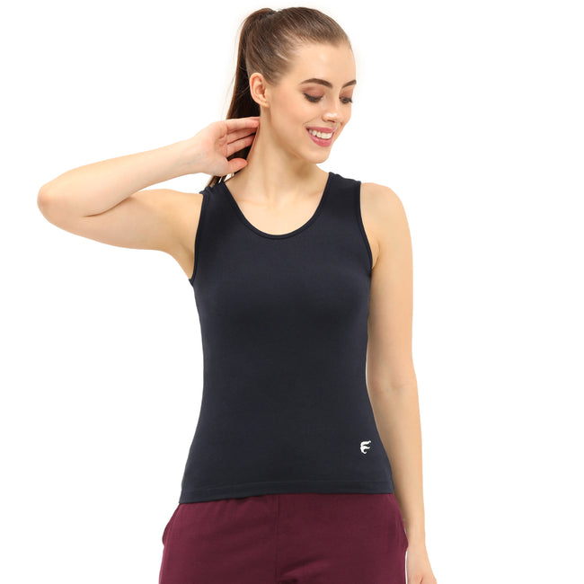 Regular Fit U-Neck Short Length Tank Top
