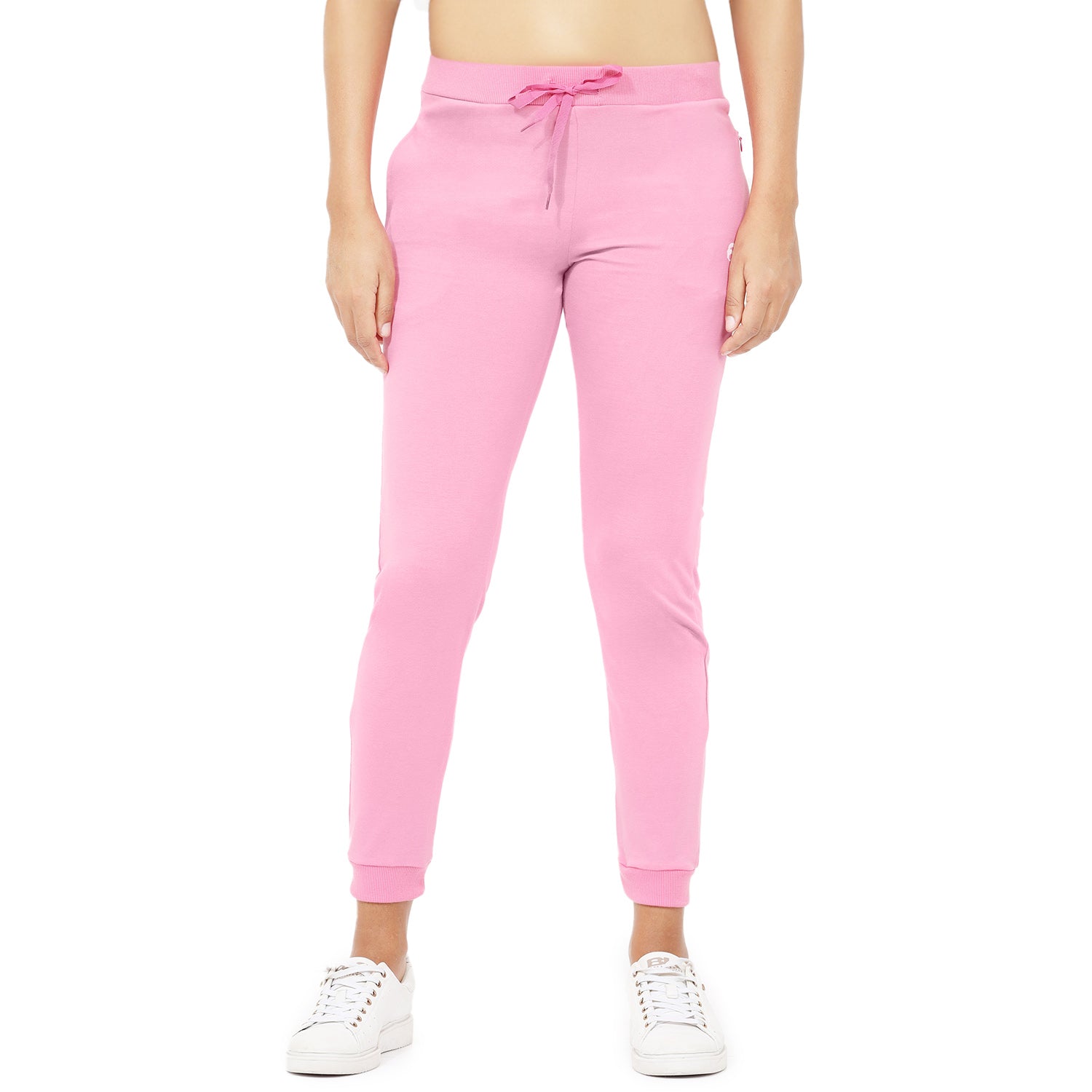 Women Pink Ankle Length Jogger Pant
