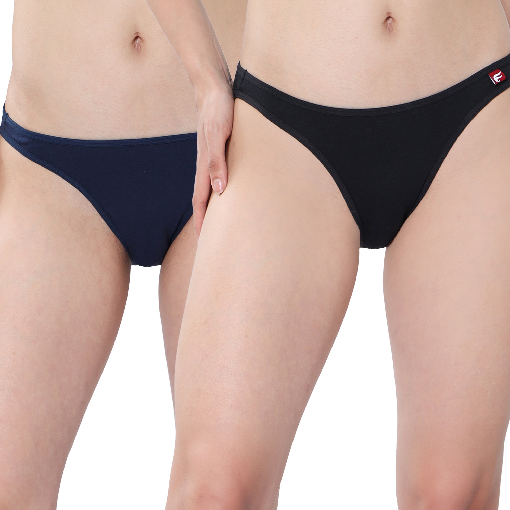 Low Rise Half Coverage Bikini Pack Of 2