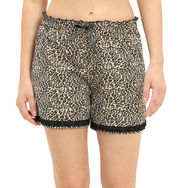Women Regular Fit Night Shorts