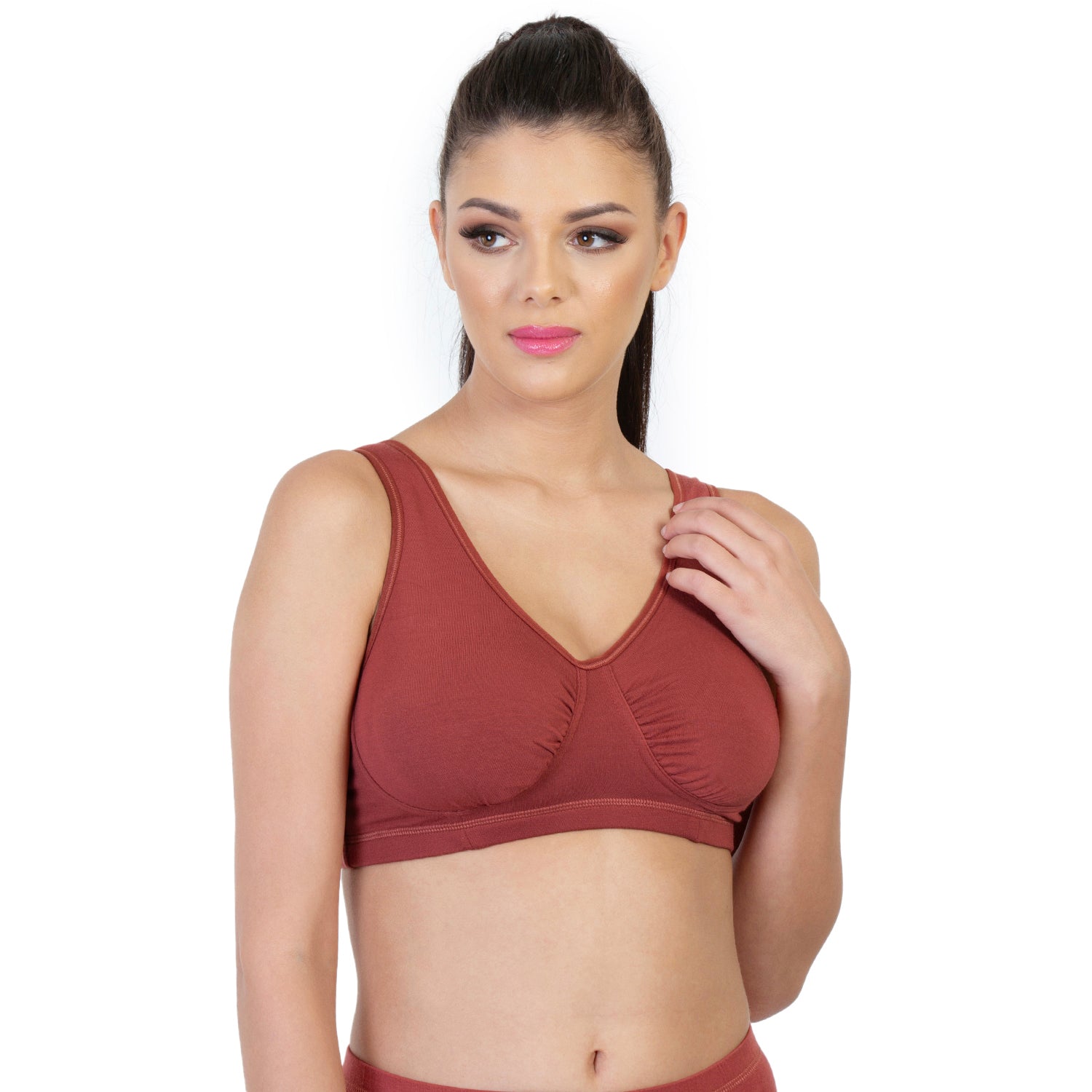Non-Padded Non-Wired Full Coverage Sleeping Bra