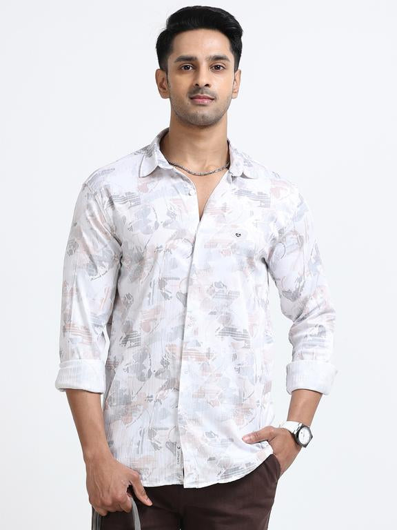 Men Premium Printed Casual Shirt
