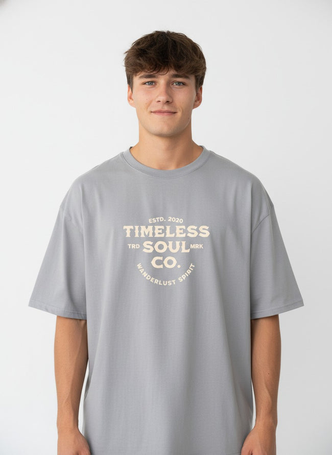 Men Oversized Cotton Printed T-Shirt