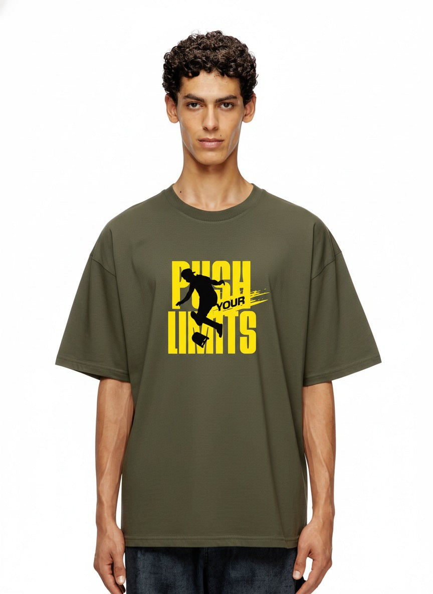Men Oversized Cotton T-Shirt