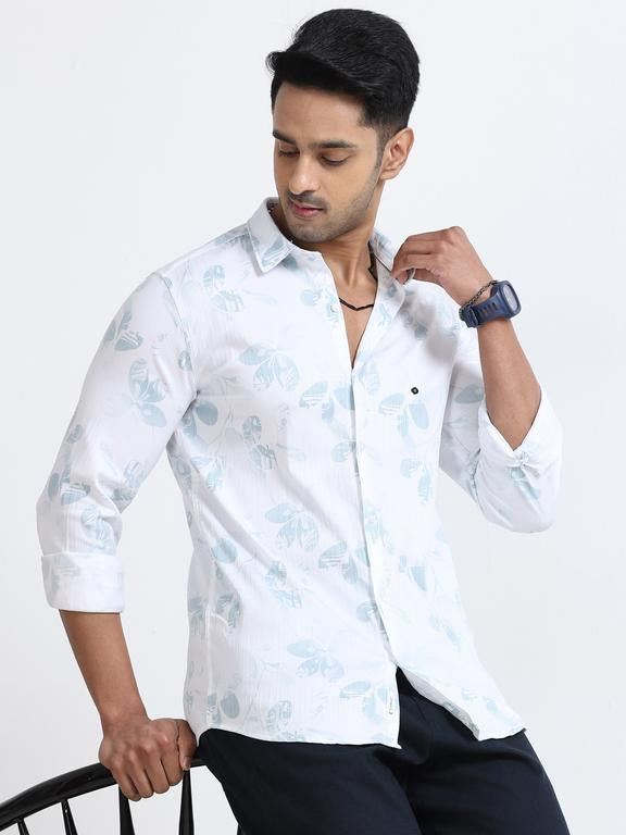 Men Premium Printed Casual Shirt