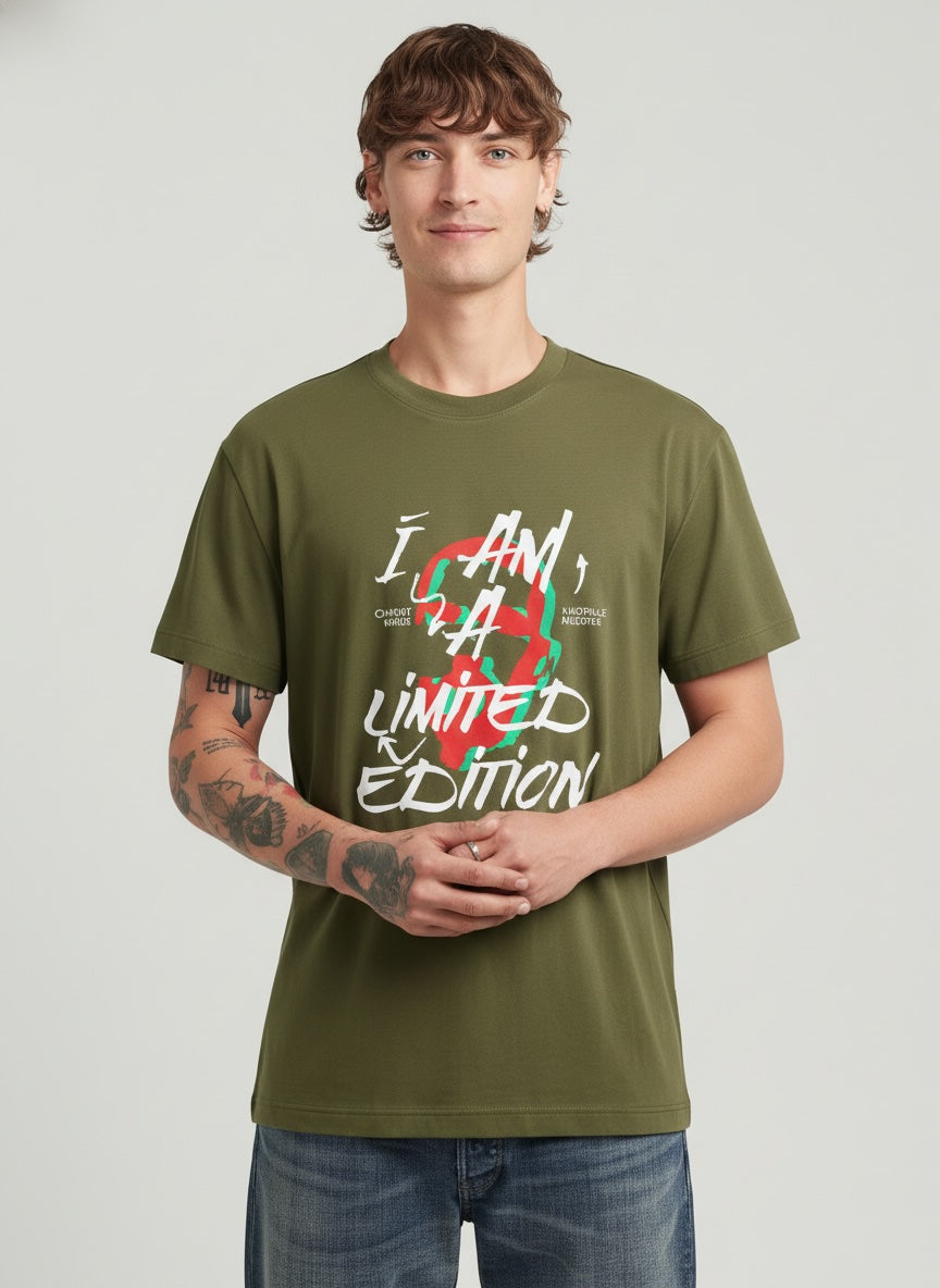 Men Oversized Cotton T-Shirt