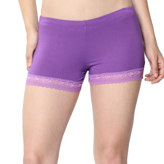 Women Purple Ultralight Hot Shorts