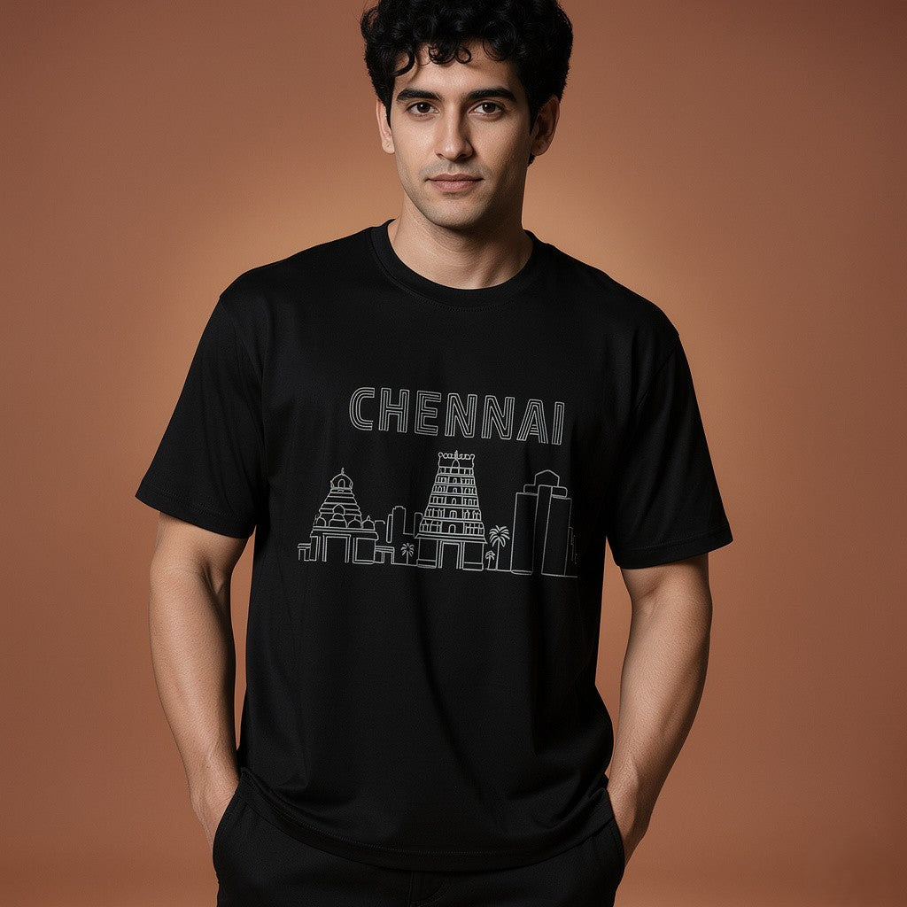 Men Printed Regular Cotton T-Shirt