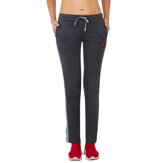 Women Grey Ankle Length Track Pant