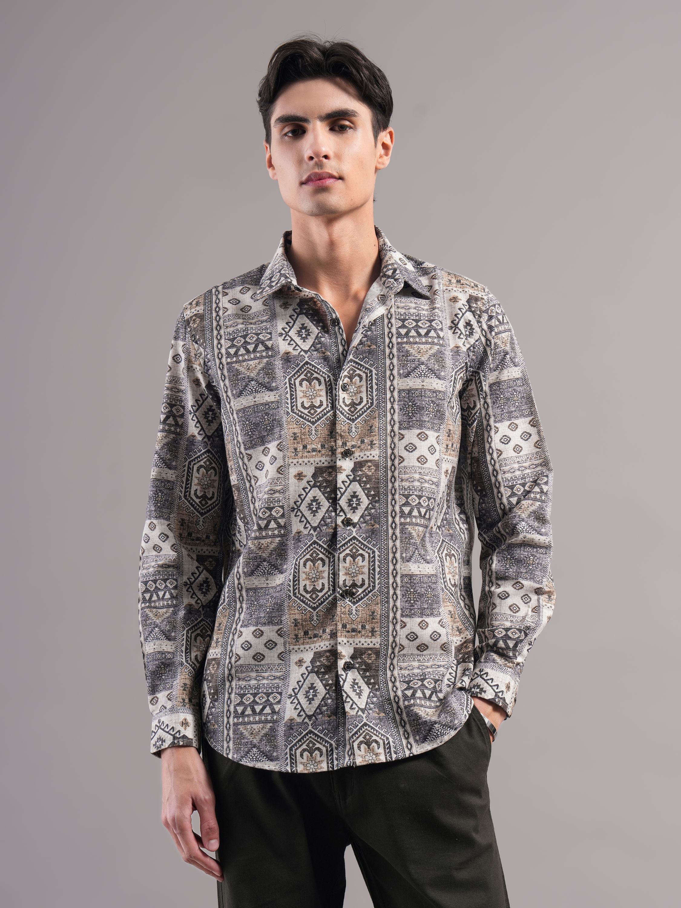 Men Multi Printed Casual Shirt