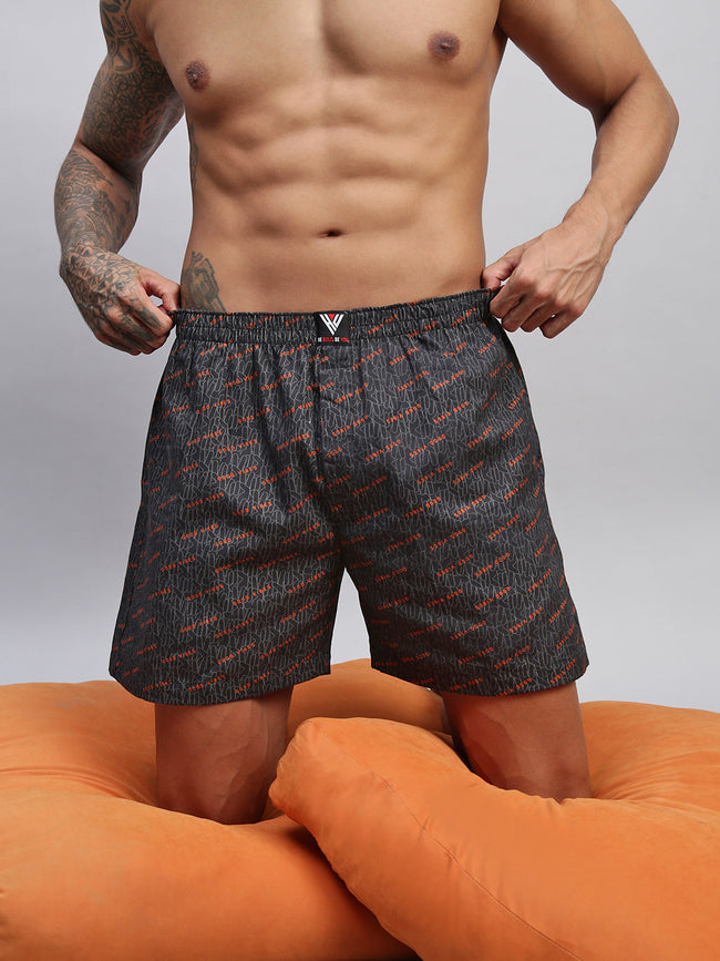 Men Cotton Printed Boxer Shorts