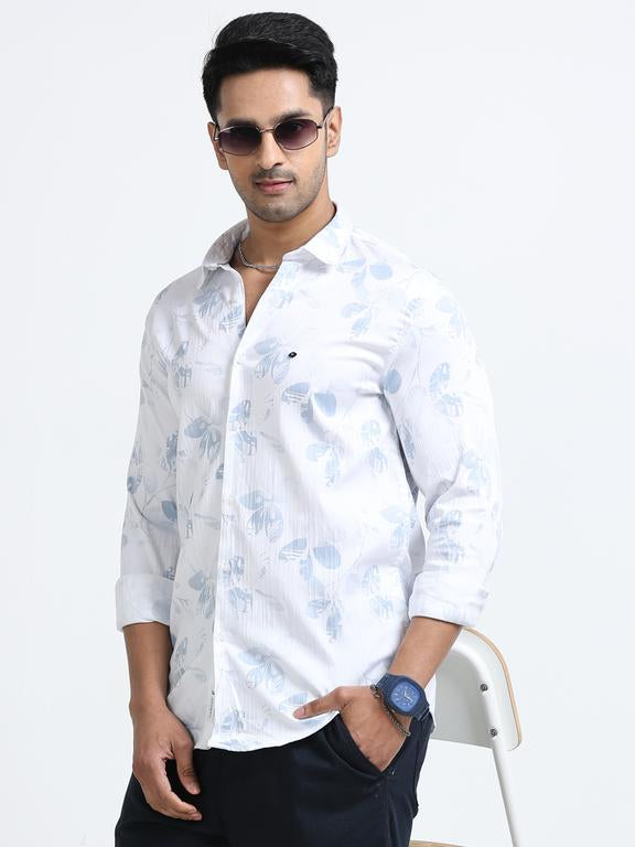 Men Premium Printed Casual Shirt