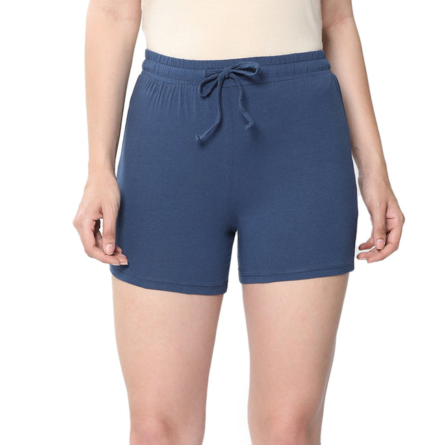 Women Blue Hot Shorts