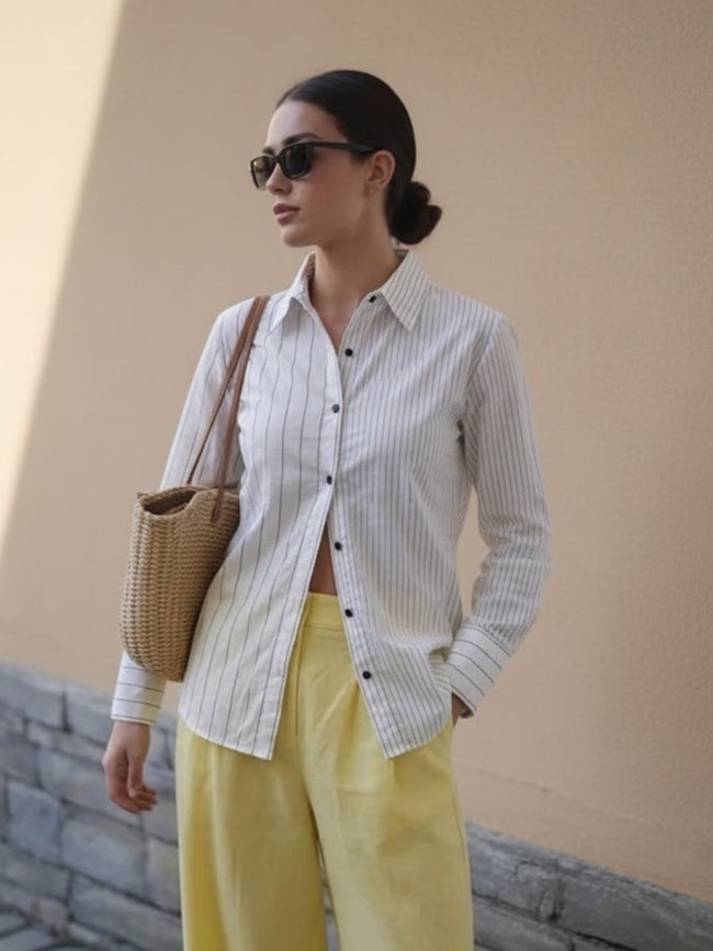 Women White Casual Shirt