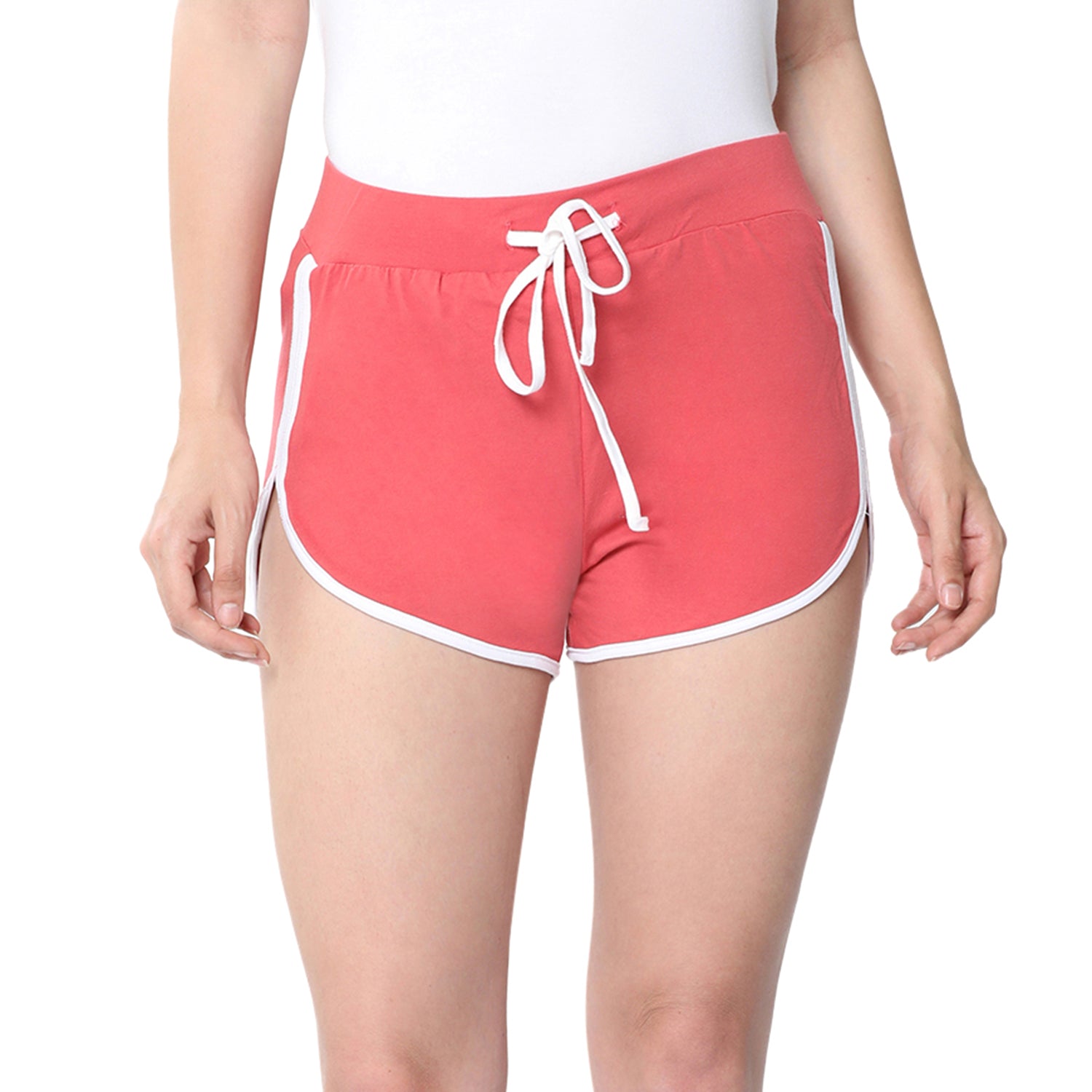 Women Relaxed Fit Dolphin Shorts