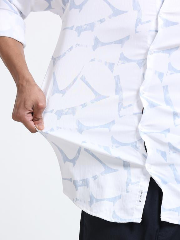 Men Premium Printed Casual Shirt