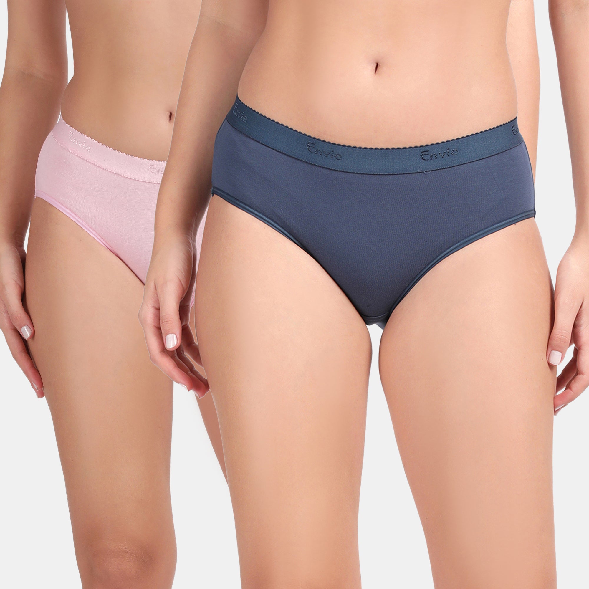 Medium Rise 3/4th Coverage Hipster Pack Of 2