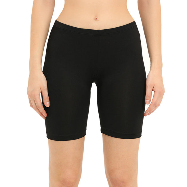 Women Black Cycling Shorts