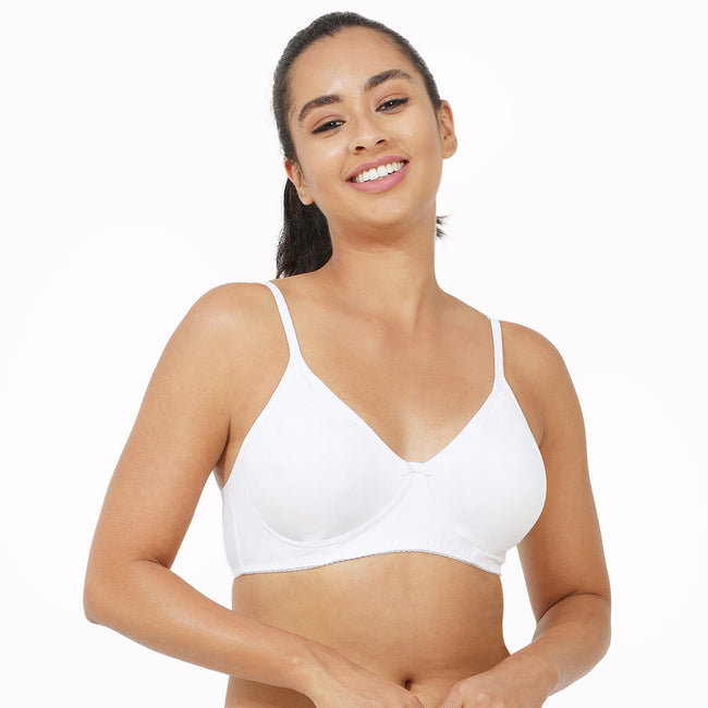 Non-Padded Non-Wired 3/4th Coverage T-Shirt Bra
