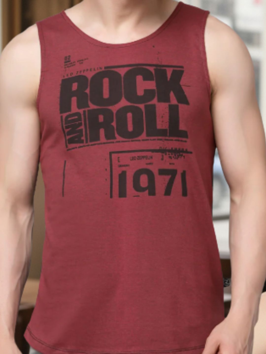 Men Multi Vest T-Shirt Combo Pack of 2
